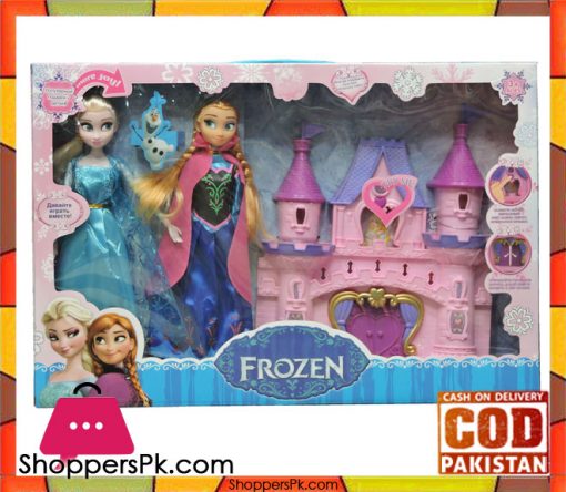 Frozen Doll House with Dolls