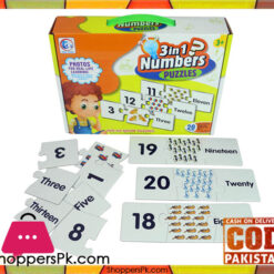 Fun To Know 3 in 1 Numbers Puzzles Game 2091A