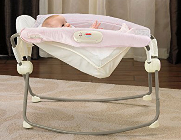 Ibaby Deluxe Newborn Rock N Play Sleeper Sleeper (Pink)
