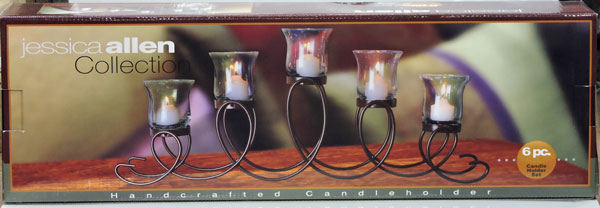 Jessica Allen Collection Handcrafted Candle Holder 74566