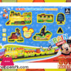 Mickey Mouse Battery Operated Toy Train Track Set With Light Music