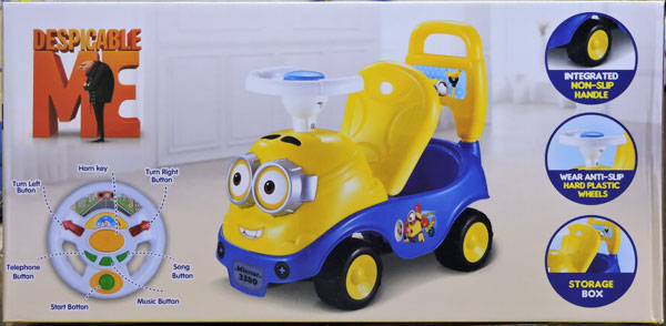 Minions Baby Car Music Steering Wheel 3380 5 Minions Baby Car Music Steering Wheel 3380