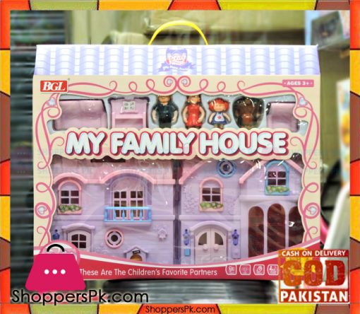 My Family Doll House 8 Pcs
