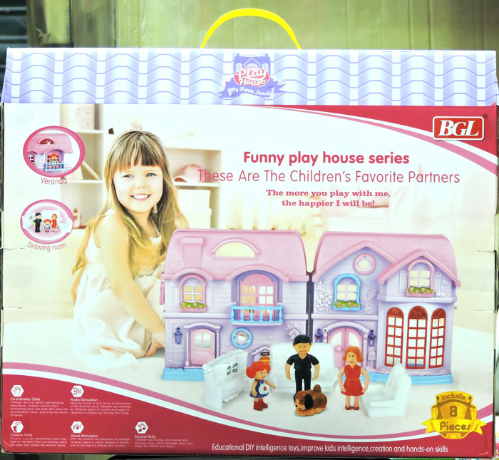 My Family Doll House 8 Pcs