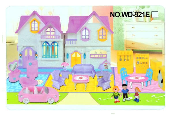My Happy Family Doll House Wd-921E