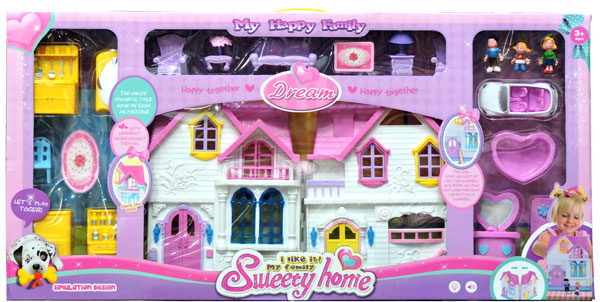 My Happy Family Doll House Wd-921E