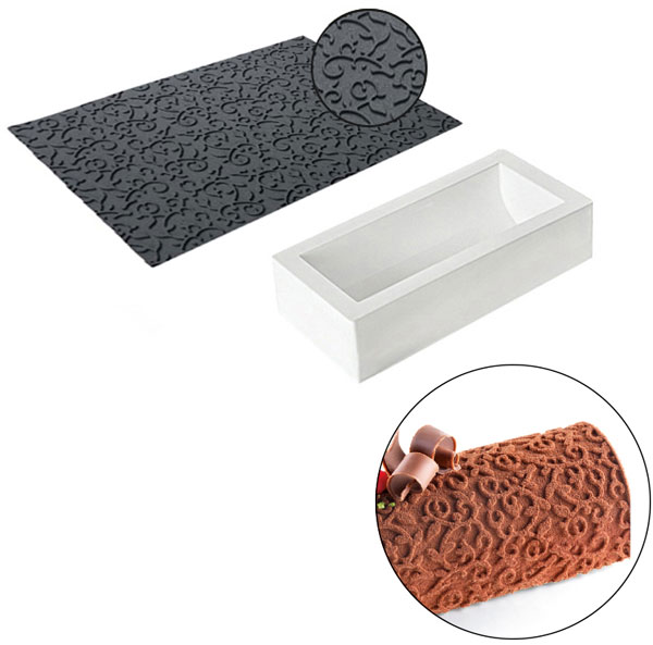 Silikomart "Kit Arabesque" Tortaflex Mold