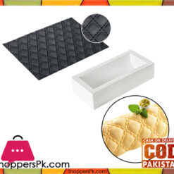 Silikomart "Kit Matelasse" Tortaflex Mold