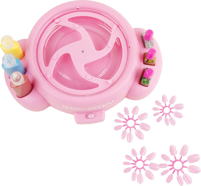 Spin Art Nail Salon For Kids