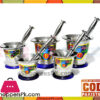 Stainless Steel Mortar And Pestle (Imam Dasta) Number # 10