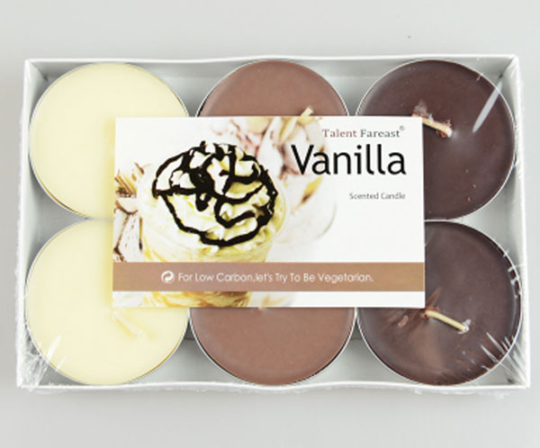 Talent Fareast 6 Pcs Aromatherapy Smokeless Candles Burning 8 Hours