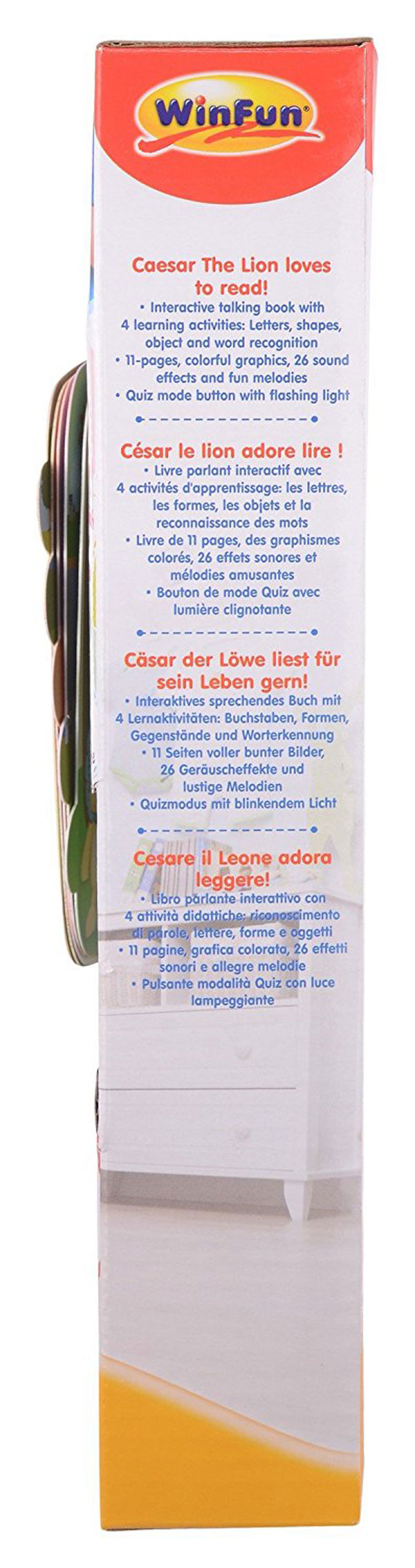 Winfun Caesar The Lion Let'S Read