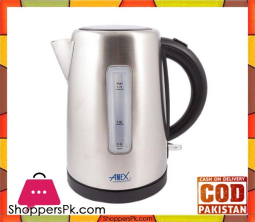 Anex AG-4047 - Deluxe Steel Kettle - Silver