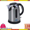 Anex Anex Ag-4037 - Electric Kettle With Concealed Element - 1.7 Litres - Black &Amp; Silver (Brand Warranty)