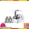 Anex AG-2049 - Meat Grinder & Vegetable Cutter - White - Karachi Only