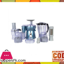 Anex AG-2050 - Deluxe Multifunction Food Processor - 500 Watts - Blue