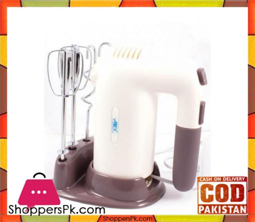 Anex AG-814 - Deluxe Hand Mixer - Brown & White