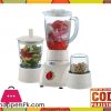 Anex AG-6026 - Blender with 2 Grinders - 3 in 1- White