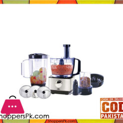 Anex AG-3041 - Food Processor With Grinder - Silver & Black