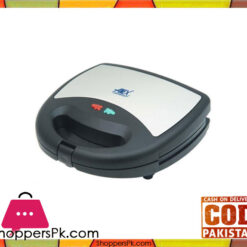 Anex AG-1037C - Sandwich Toaster - Black & Silver