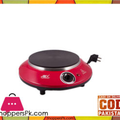 Anex AG-2065 - Deluxe Hot Plate - Red & Silver