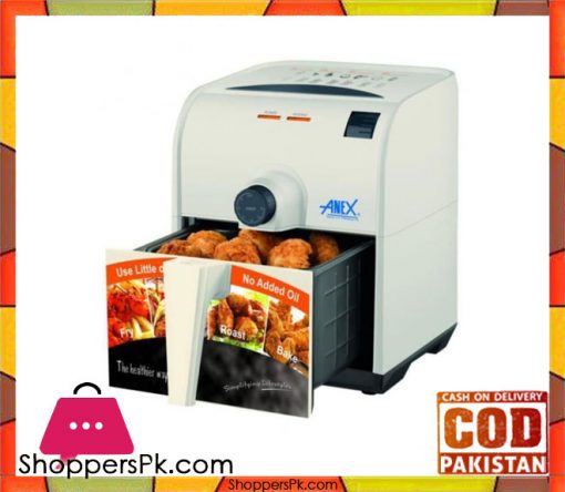 Anex AG-2018 - Deluxe Air Fryer - White
