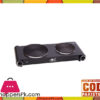 Anex AG-2062 - Deluxe Hot Plate Double - Black