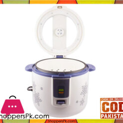 Anex AG-2021 - Deluxe Rice Cooker - White & Blue
