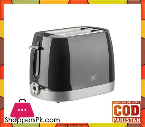 Anex AG-3018 - Slice Toaster - Black