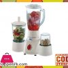 Anex AG-6025 Blender with 2 Grinders 3 in 1- White