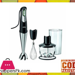 Braun MQ-735 - Multiquick 7 Hand Blender - Black - (Brand Warranty