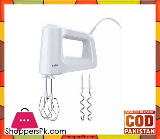 Braun HM-3100 - Hand Mixer - White - Karachi Only