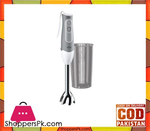 Braun MQ-500 - Multiquick 5 Hand Blender Soup - White/Grey - Karachi Only
