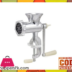 Multi-Function Adjustable Heavy Duty Hand Operated Manual Kitchen Meat Mincer Grinder, Manual Aluminium Alloy Meat Mincer