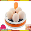 Fashion Mart Egg Frying Pan - White & Orange