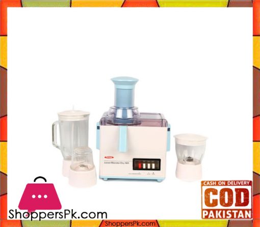 Gaba National Juicer Blender - Gn-1477 - White (Brand Warranty) - Karachi Only