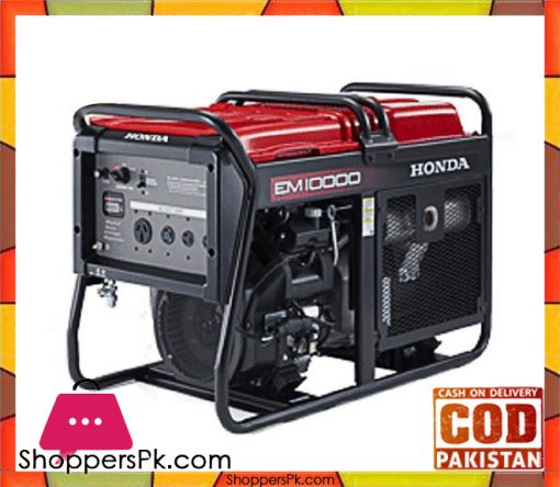 Honda  Petrol Generator - EM10000 - 8KVA - Red - Karachi Only
