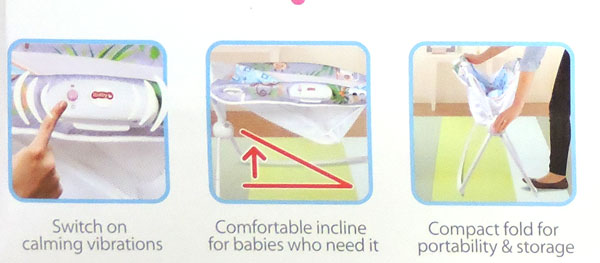 Ibaby Deluxe Newborn Rock N Play Sleeper Sleeper (Blue)