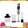 Jack Pot JP-903 Blender with Chopper and Egg Beater - Purple and Silver (Brand Warranty) - Karachi Only