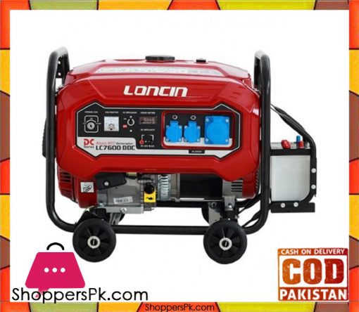 Loncin  LC7600DDC - Petrol & Gas Generator - 5.5 kW - Karachi Only
