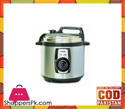 Philips HD2103 - Daily Collection Mechanical Electrical Pressure Cooker (Brand Warranty) - Karachi Only