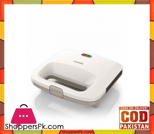Philips HD2393/02 - Daily Collection Sandwich Maker - White (Brand Warranty) - Karachi Only