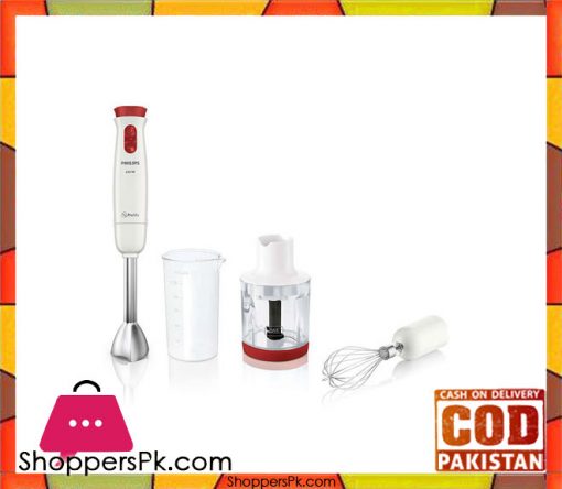 Philips HR1625/00 - Daily Collection - Hand blender - 2 Speed Including Turbo - 650 W (Brand Warranty) - Karachi Only