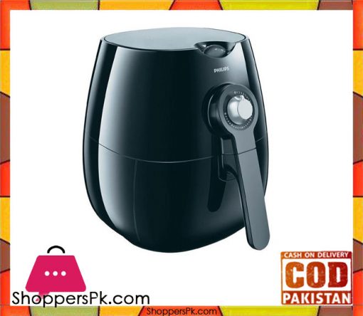 Philips HD9220/20 - Viva Collection Air Fryer - Black - Karachi Only