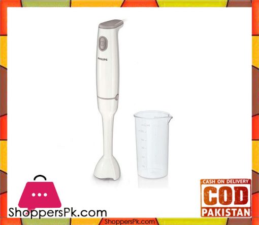 Philips HR1600/00 - Daily Collection - Hand blender - ProMix 1 Speed - 550 W (Brand Warranty) - Karachi Only