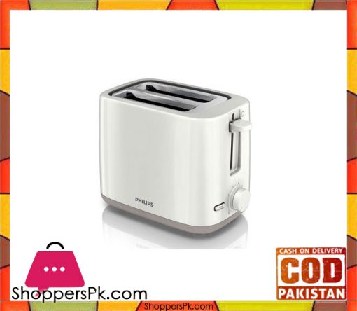 Philips HD2595 - Daily Collection Toaster - White (Brand Warranty) - Karachi Only