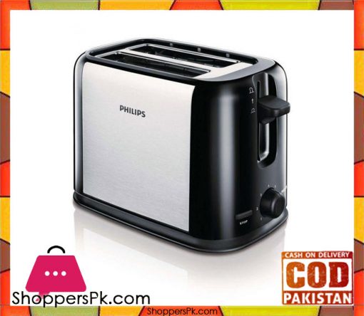 Philips Daily Collection - HD2586/29 - Toaster - 2 Slot - 870-950 W - Karachi Only