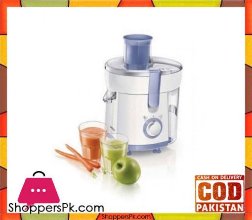 Philips Juice Extractor HR1811 - White & Blue - Karachi Only