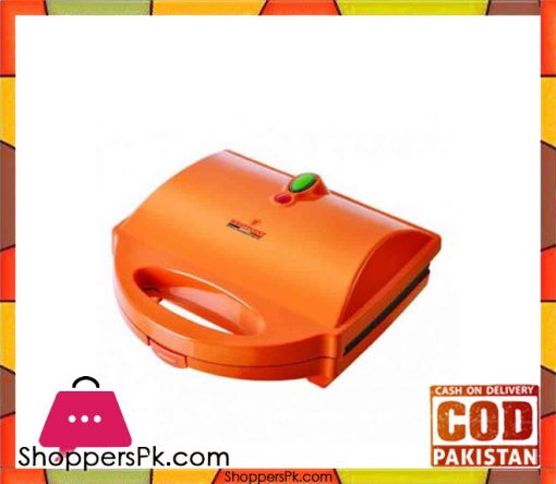 Westpoint WF-615 - 2 Slice Sandwich Maker - Orange (Brand Warranty) - Karachi Only