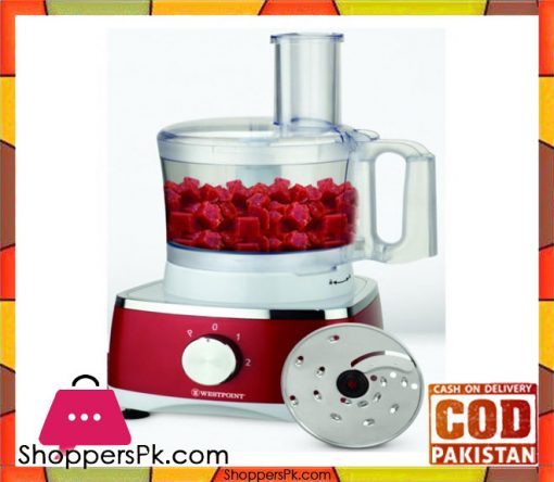 Westpoint WF-501 - Deluxe Kitchen Robot - Red - Karachi Only